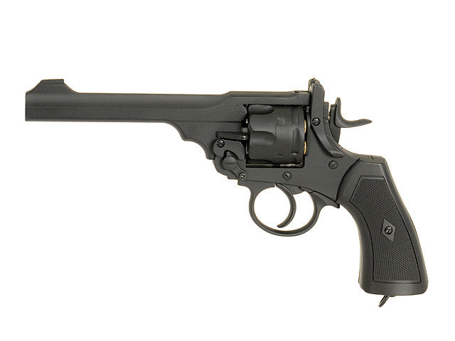 Well G293A Metal Nagant M1895 CO2 Revolver (6mm BB, Black)