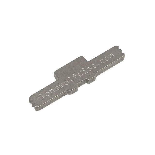 Guns Modify Extended Slide Lock with Marking for Marui G-Series Airsoft