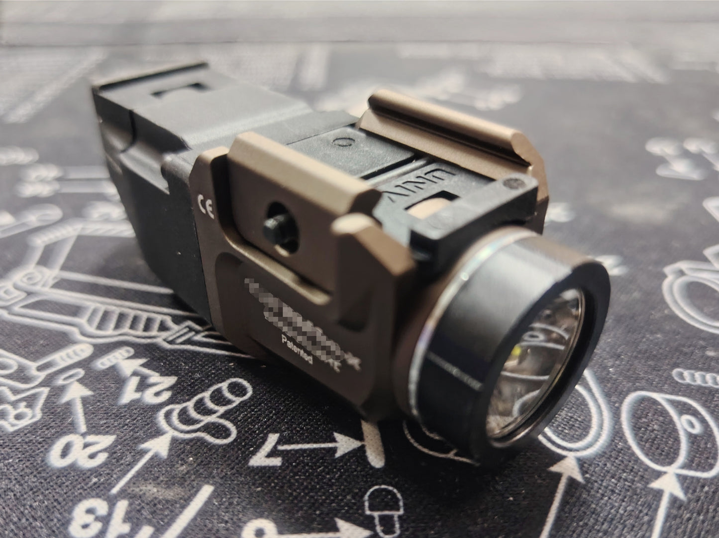 TLR-RM1 Rail Mounted Tactical Lighting System