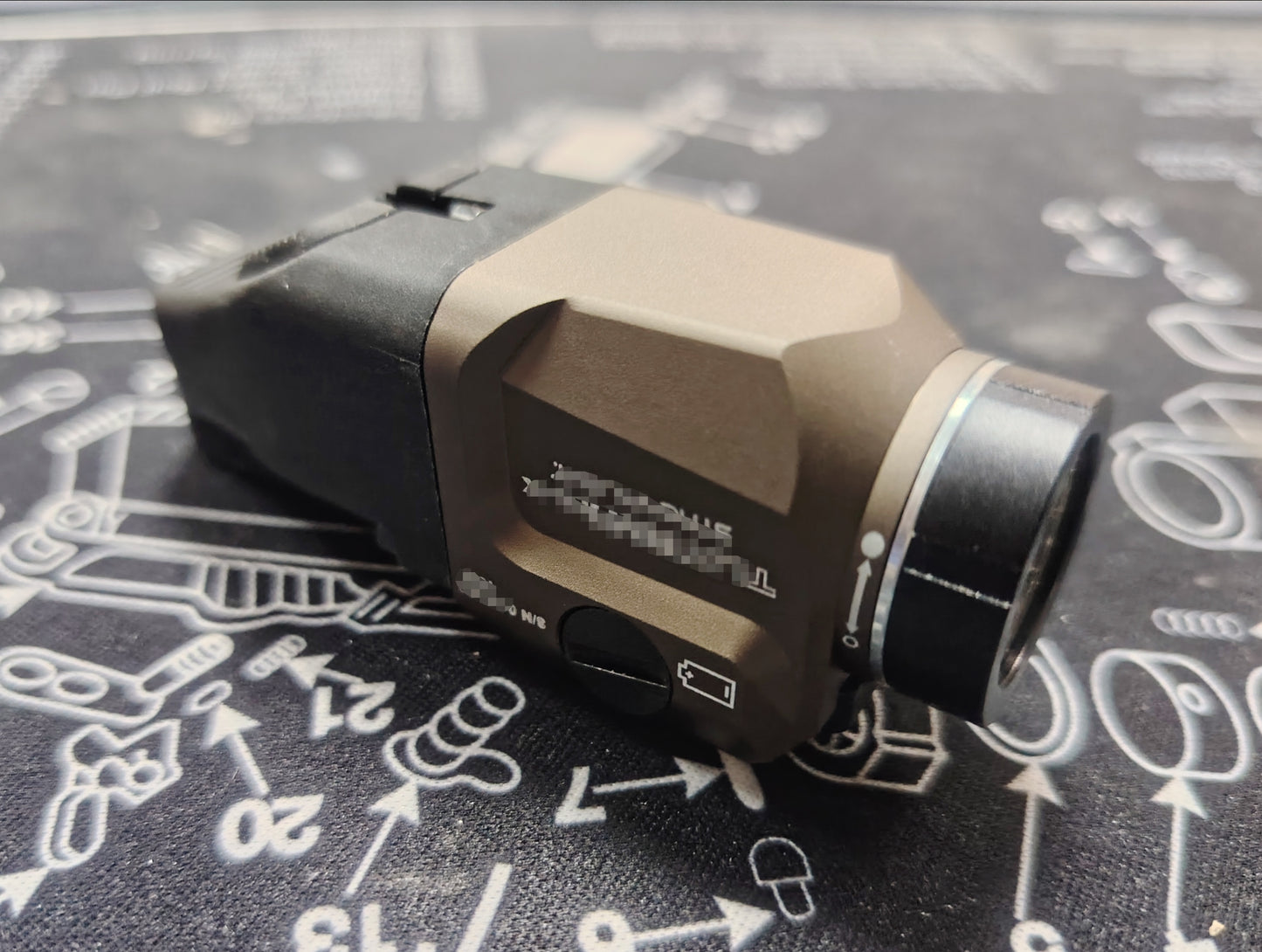 TLR-RM1 Rail Mounted Tactical Lighting System