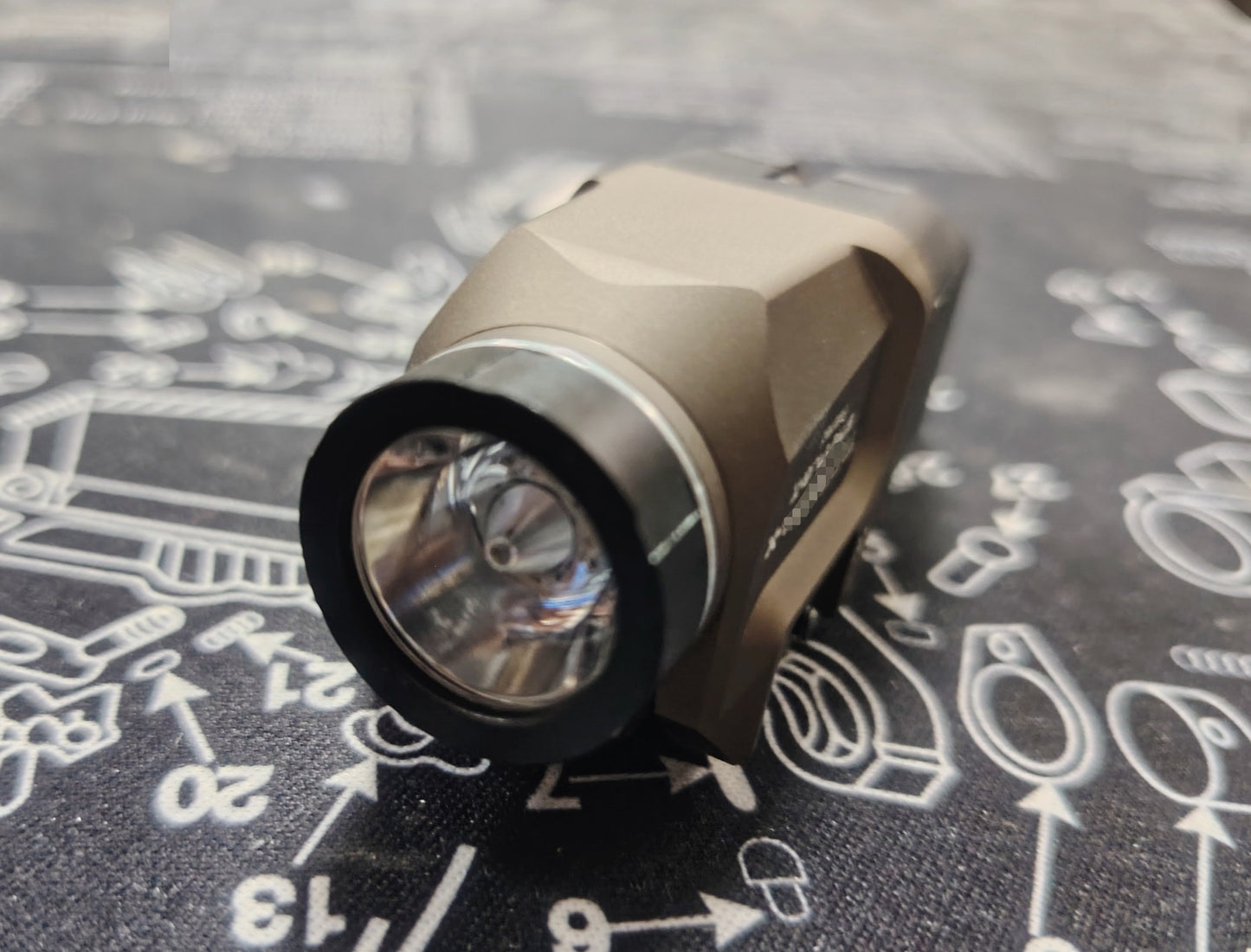 TLR-RM1 Rail Mounted Tactical Lighting System