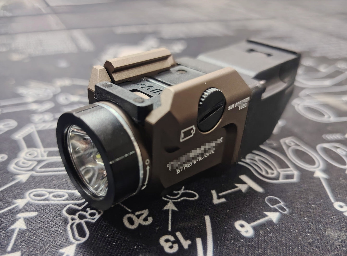 TLR-RM1 Rail Mounted Tactical Lighting System