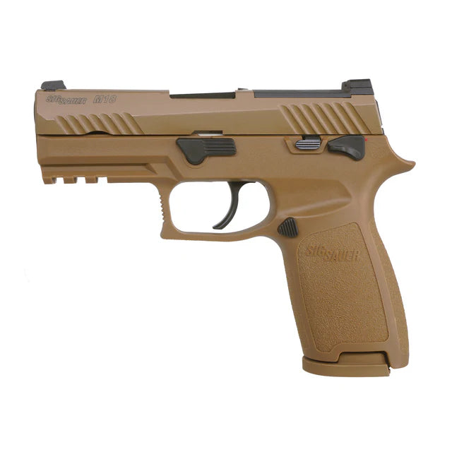 SIG AIR P320 M18 GBB Airsoft Pistol - TAN ( AIR-PF-M18GG-E )