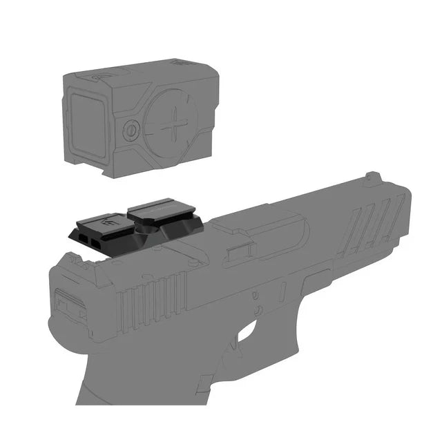 Vector Optics Enclosed Red Dot Sight MOJ to VOD Adapter