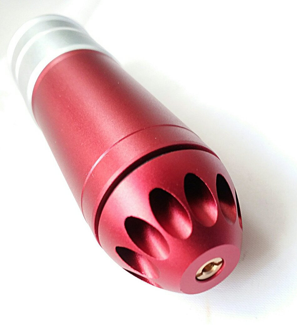 CYMA Metal 168 Rds 6mm BB 40mm Airsoft Toy Gas Grenade Red & Silver