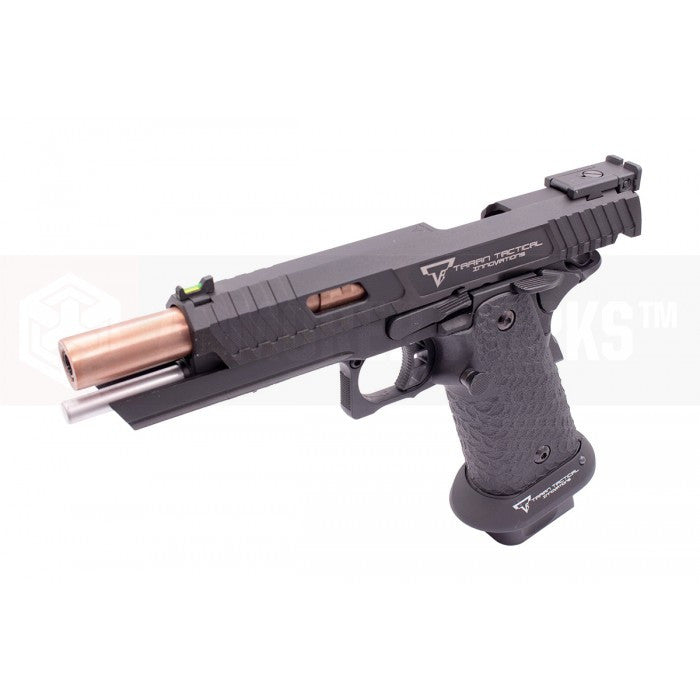 EMG TTI LICENCED 2011 COMBAT MASTER HI-CAPA GBB PISTOL AIRSOFT ( DISTINCT ) ( SEMI & FULL AUTO )