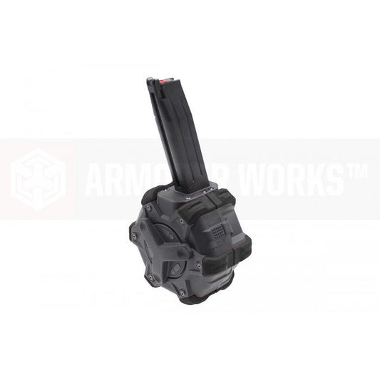 AW Custom 350rds Drum Airsoft Toy Mag For Tokyo Marui /WE /AW Hi-Capa Series GBB