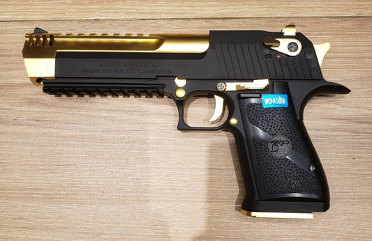 CYBER GUN DESERT EAGLE L6 BK / GOLD AIRSOFT