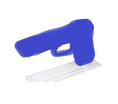 Plastic Clear Model Showing Holding Display Stand For Airsoft Pistol