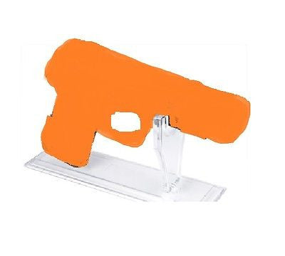 Plastic Clear Model Showing Holding Display Stand For Airsoft Pistol