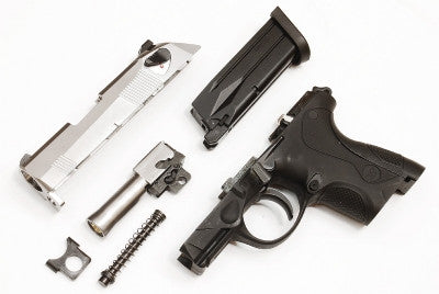 WE BULL DOG PX4 Compact Gas Black Pistol (Silver)