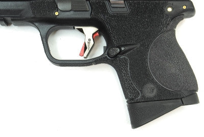 WE Tech BB FORCE Compact T2A Semi-Auto GBB Pistol(BK Slide/SV Barrel/BK Frame)