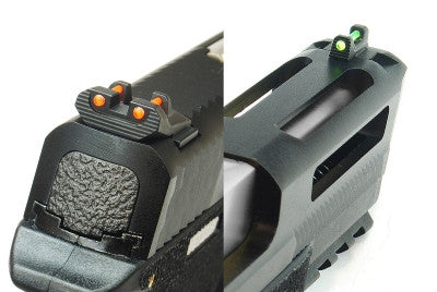 WE Tech BB FORCE GBB Pistol T2B (BK Slide/SV Barrel/BK Frame)