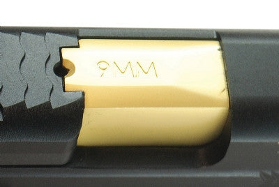 WE Tech BB FORCE GBB Pistol T3B (BK Slide/GD Barrel/Tan Frame)
