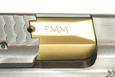 WE Tech BB FORCE GBB Pistol T5B (BK Slide/GD Barrel/BK Frame)