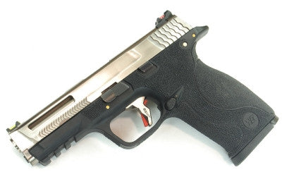 WE Tech BB FORCE GBB Pistol T6B (SV Slide/SV Barrel/BK Frame)