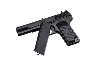 WE metal TT-33 Tokarev gas pistols GBB (Black)