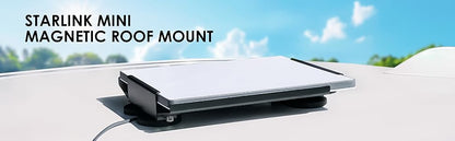 Starlink Mini Car Mount, Magnetic Roof Mount Kit for RV, Boat, Ship, Camper Outdoor