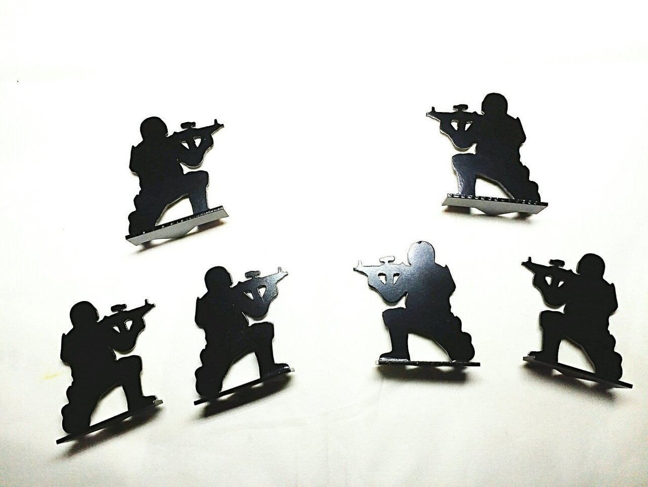 Army Force Metal Target - Type 1 (6 Pcs)