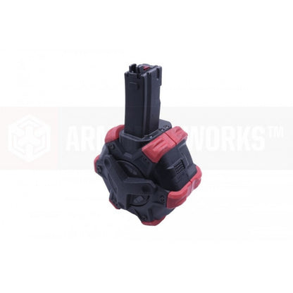 AW Custom 350rds Drum Airsoft Magazine For Tokyo Marui / WE / AW MP5 Series GBB