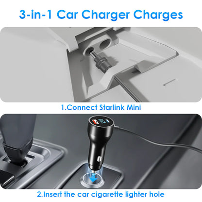 Starlink Mini Boost Pressure DC Power Cable