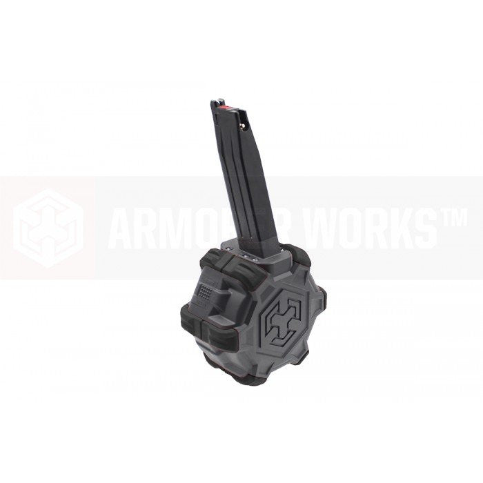 AW Custom 350rds Drum Airsoft Toy Mag For Tokyo Marui /WE /AW Hi-Capa Series GBB