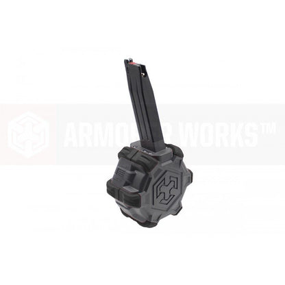 AW Custom 350rds Drum Airsoft Toy Mag For Tokyo Marui /WE /AW Hi-Capa Series GBB