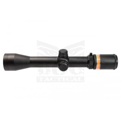 BOG 3-9X40 OPTIC FIBRE (RED) Illuminated Rifle Scope With Mount BO-SSC3401-BK