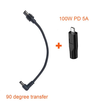 Starlink Mini Ethernet DC Power Cable with USB C to DC Adapter