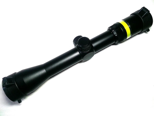BOG 3-9X40 OPTIC FIBRE (GREEN) Illuminated Rifle Scope With Mount BO-SSC3301-BK