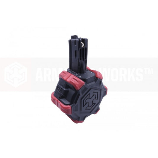 AW Custom 350rds Drum Airsoft Magazine For Tokyo Marui / WE / AW MP5 Series GBB