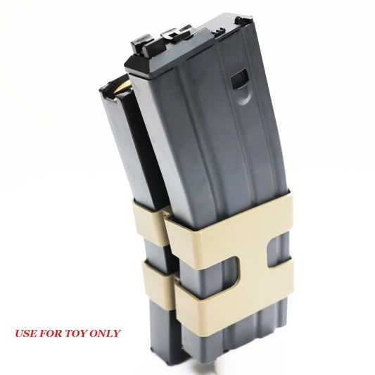 WE 80rd Metal Double Magazine Black for WE M Series Airsoft GBBR