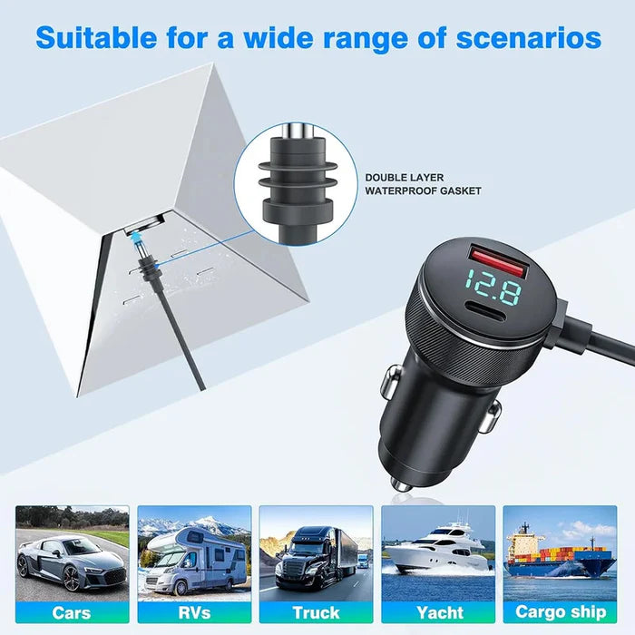 Starlink Mini DC Power Cable (Car to DC)