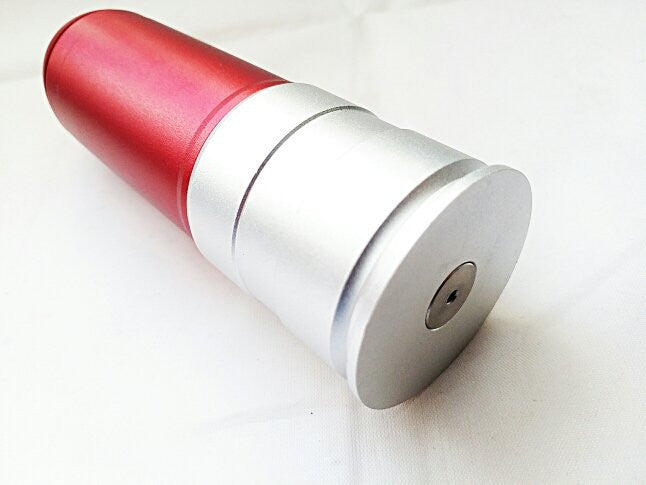 CYMA Metal 168 Rds 6mm BB 40mm Airsoft Toy Gas Grenade Red & Silver