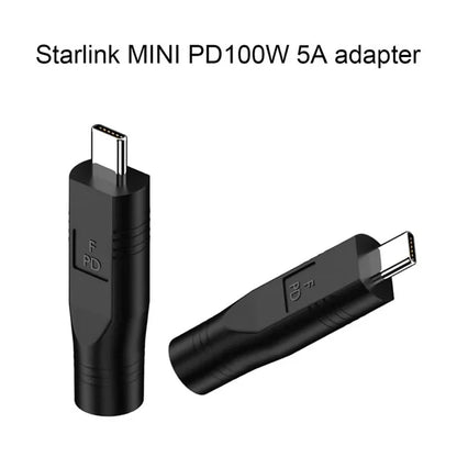 Starlink Mini Ethernet DC Power Cable with USB C to DC Adapter