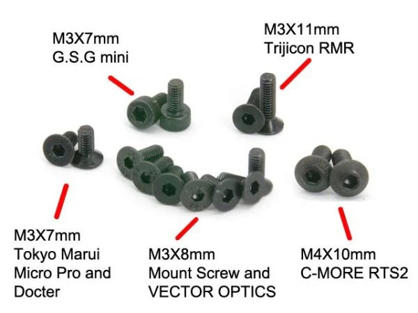 AIP Aluminum RMR / RTS2 Dot Sight Mount Type.3