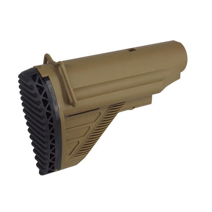 E&C HK417 E2 Style Retractable Stock for HK417 AEG Airsoft