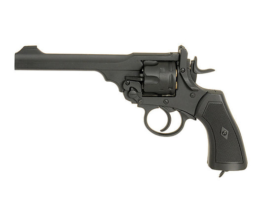 Well G293A Metal Nagant M1895 CO2 Revolver (6mm BB, Black)