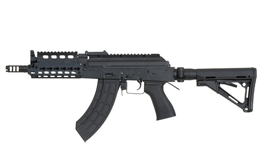 CYMA 160毫米合金鑰匙模組護木AK電動步槍（黑色）