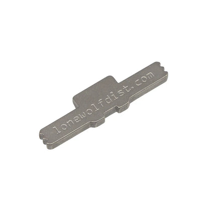 Guns Modify Extended Slide Lock with Marking for Marui G-Series Airsoft