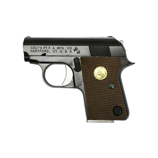 CYBERGUN LICENSED WE COLT.25 GBB AIRSOFT PISTOL MINI GUN W/FULL MARKING (BLACK)