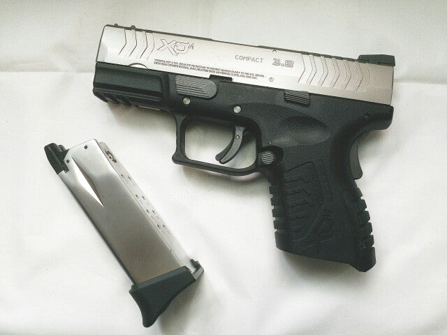 WE (Air Venturi) XDM (3.8 Compact) GBB Pistol (Licensed by Springfield Armory) - Silver