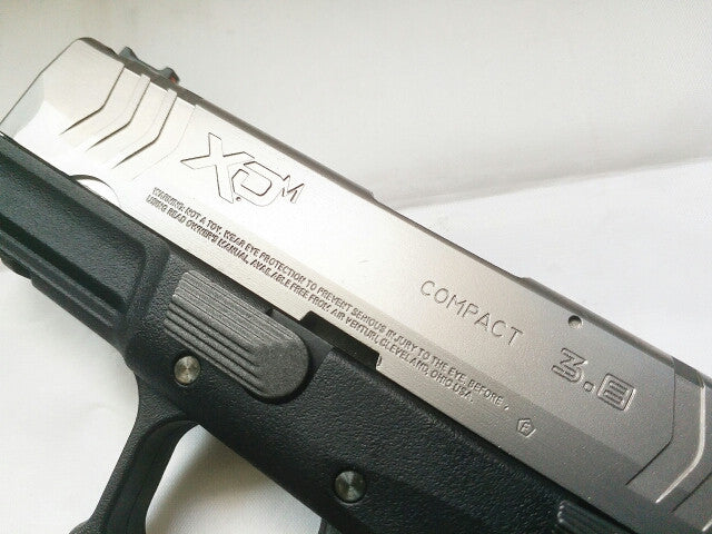 WE (Air Venturi) XDM (3.8 Compact) GBB Pistol (Licensed by Springfield Armory) - Silver