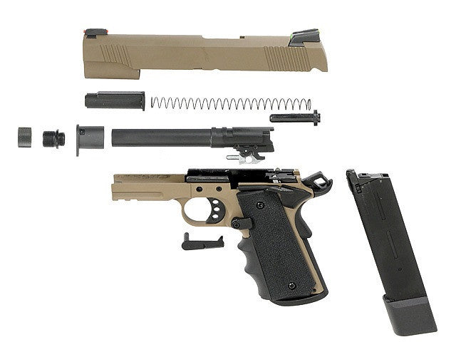 ARMY Sandstorm 1911 MEU GBB Pistol DE (R32-I)