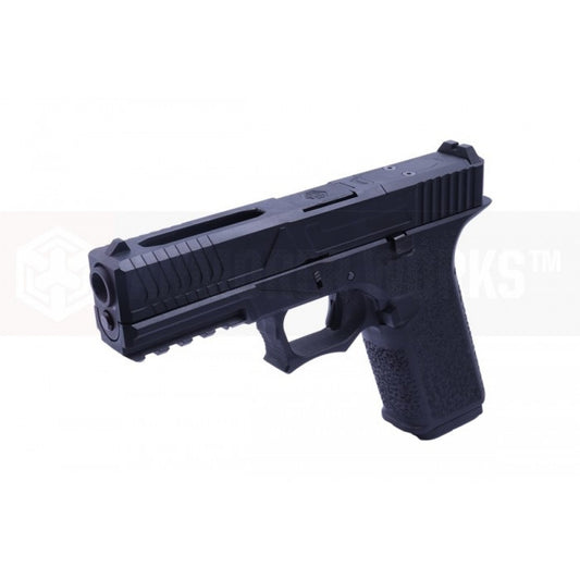 Armorer works VX7310 GBB Pistol with Dummy Sight and base(Black)