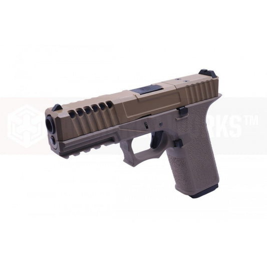 Armorer works VX7111 GBB Pistol with Dummy Sight and base(Tan)