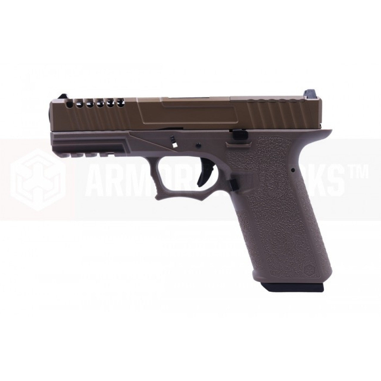 Armorer works VX7111 GBB Pistol with Dummy Sight and base(Tan)