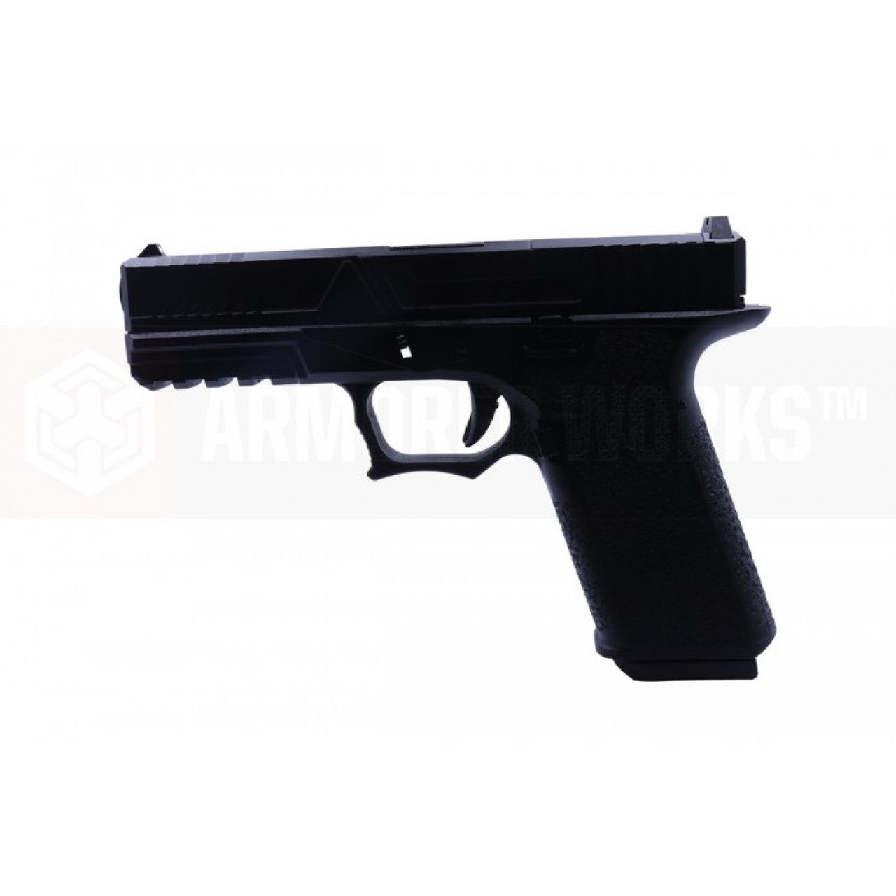 Armorer works VX7310 GBB Pistol with Dummy Sight and base(Black)