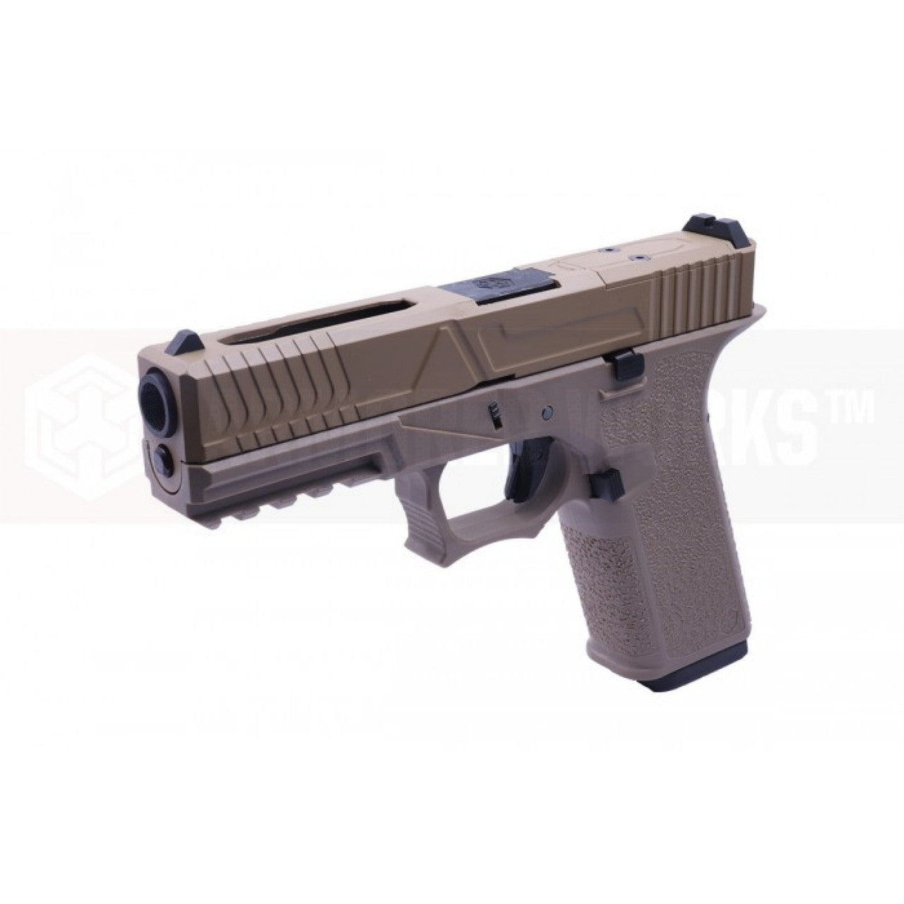 Armorer works VX7311 GBB Pistol with Dummy Sight and base(Tan)