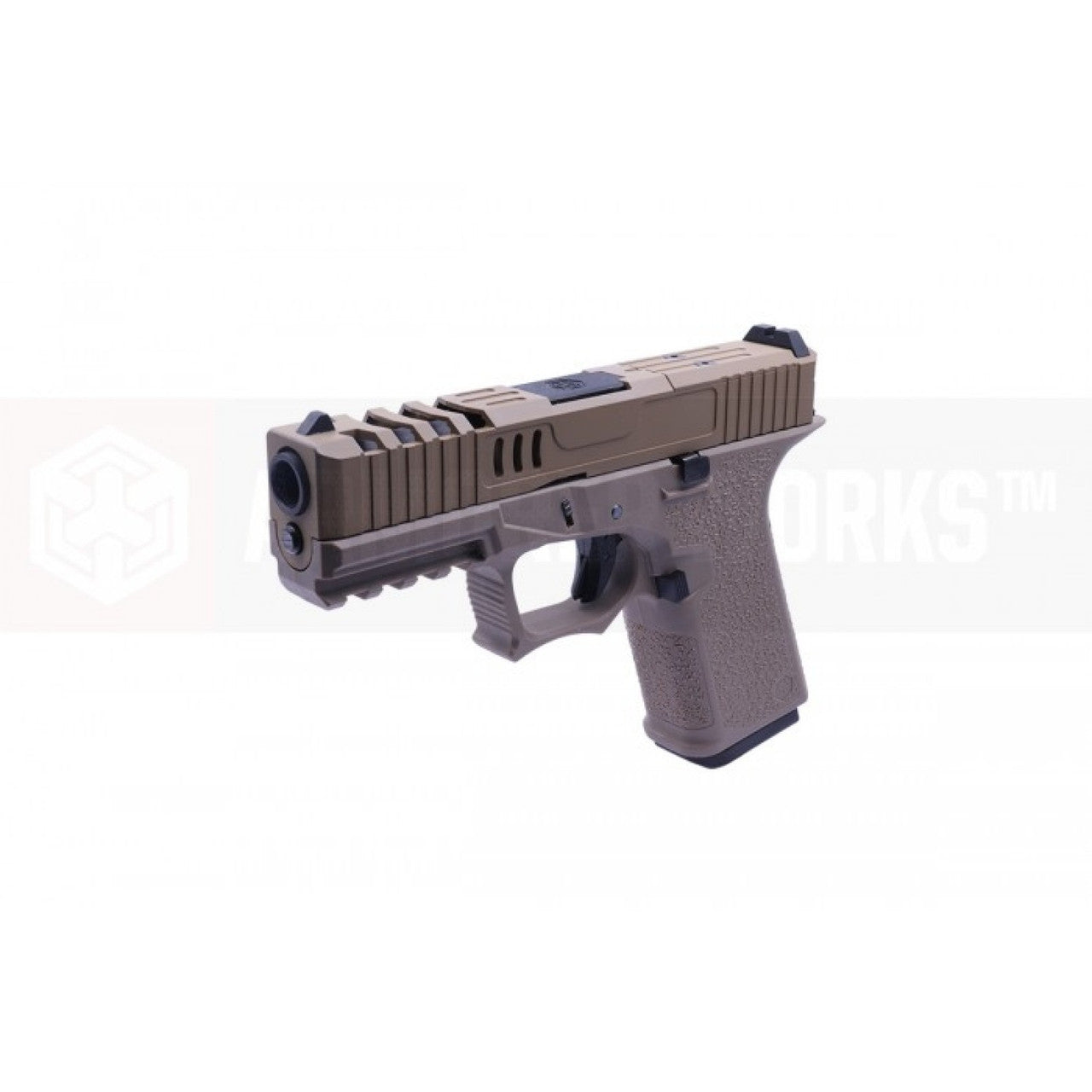 Armorer works VX7211 GBB Pistol with Dummy Sight and base(Tan)